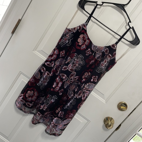 Sequin Evening Mini dress. Size M - Picture 6 of 6